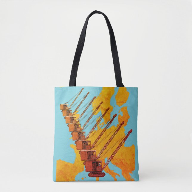 KARTE DES Vintagen KREBSBETREIBERS IN EUROPA (Vorderseite)