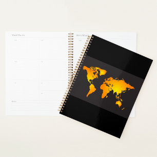 Karte des Weltspiralplaners Planer