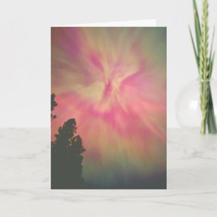 Karte. Design "Aurora Borealis 1" Karte