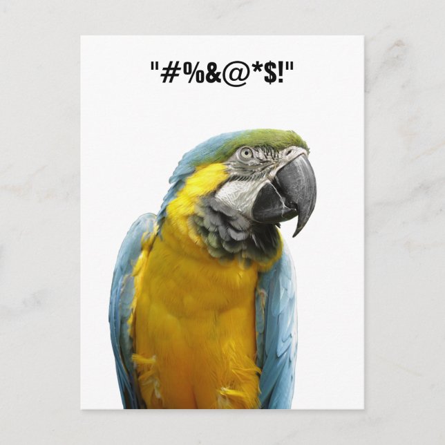 Karte "Du hast für ihn gestimmt" (Vorderseite)