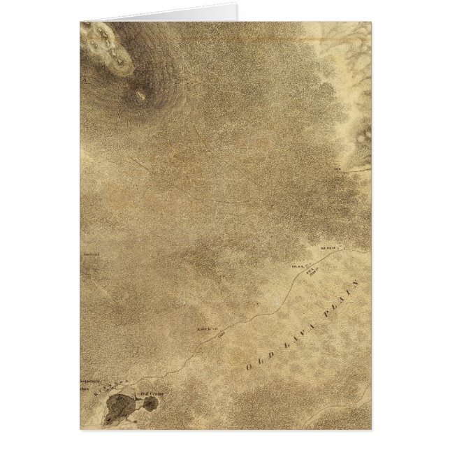 Karte eines Teils der Insel Hawaii (Vorne)