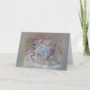 Karte - Einhorn-Fee-Valentinsgruß