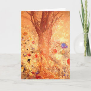 Karte/Einladung: Buddha in Seiner Jugend von Redon Karte