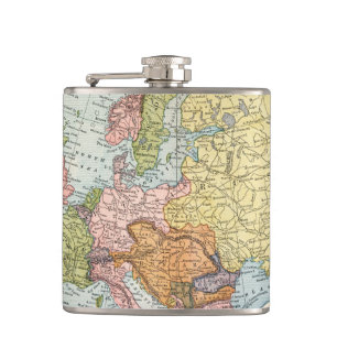KARTE: EUROPA, 1885 FLACHMANN