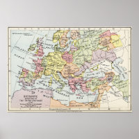 Karte Europas | Der dritte Kreuzzug
