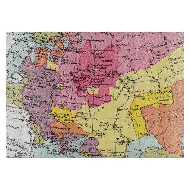 KARTE: EXPANSION RUSSLANDS SCHNEIDEBRETT (Vorderseite)