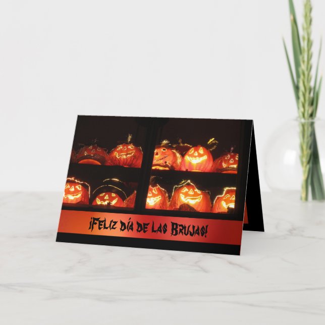 Karte - ¡ Feliz día de Las Brujas! (Vorderseite)