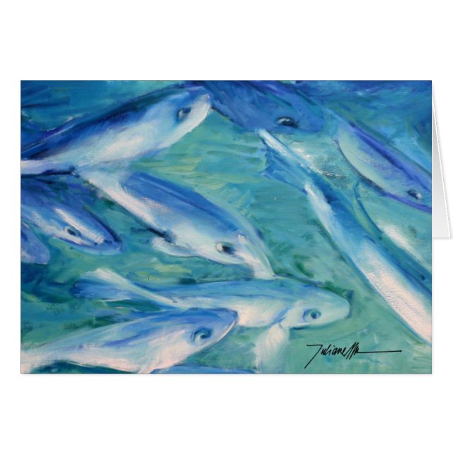 Karte Fische (Vorderseite (Horizontal))