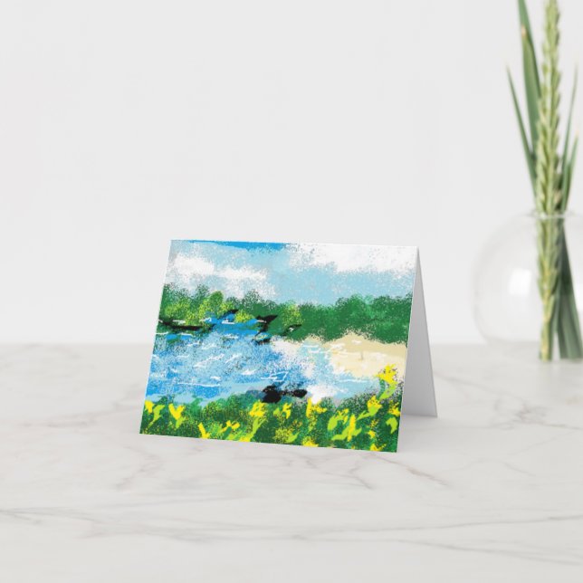 Karte : Flügel innerhalb (Vorderseite)