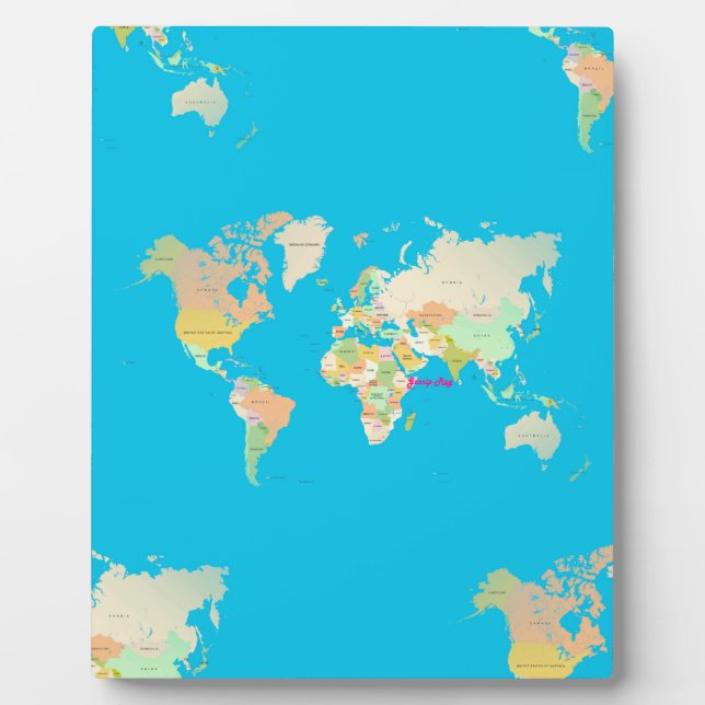 Karte Fotoplatte (Vorderseite)