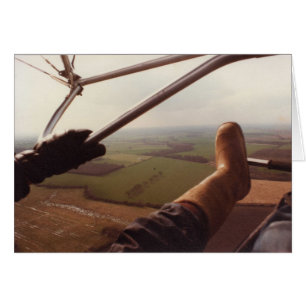 Karte "frei" fliegend