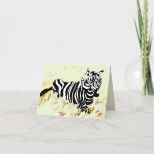 Karte : Freiheit des Zebra