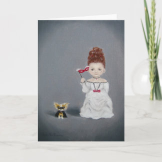 Karte/Freunde - Maskerade-Karte Karte