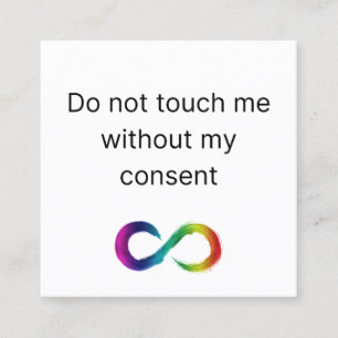 Karte für autistische sensorische Bedürfnisse