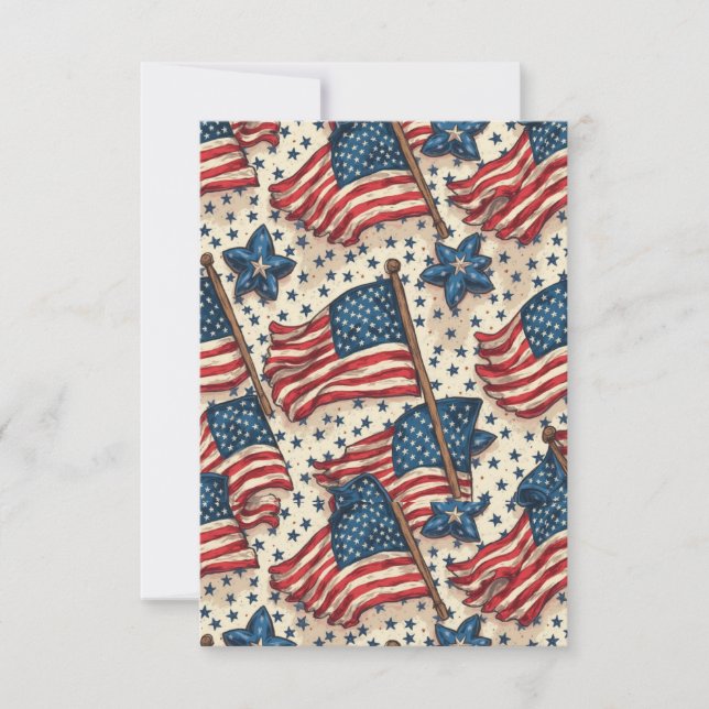 Karte für den Veteranentag (Vorderseite)