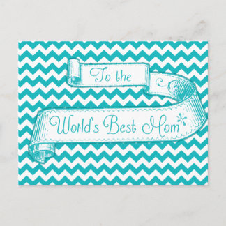 Karte für den Weltmüttertag der besten Mama