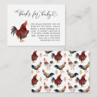 Karte für die Buchung eines Rooster Farm