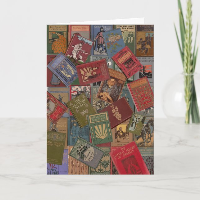 Karte für einen Booklover (Vorderseite)