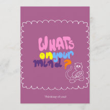 Karte für einen Freund