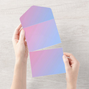 Karte für Einladungen in fester Farbe