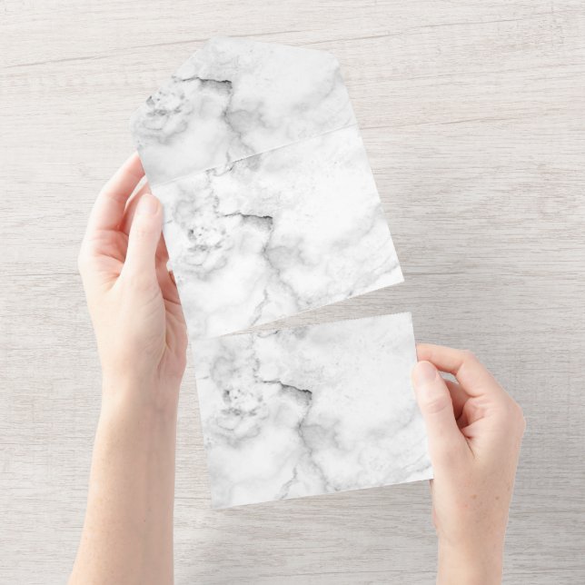 Karte für Einladungen in fester Farbe (Abreißen)