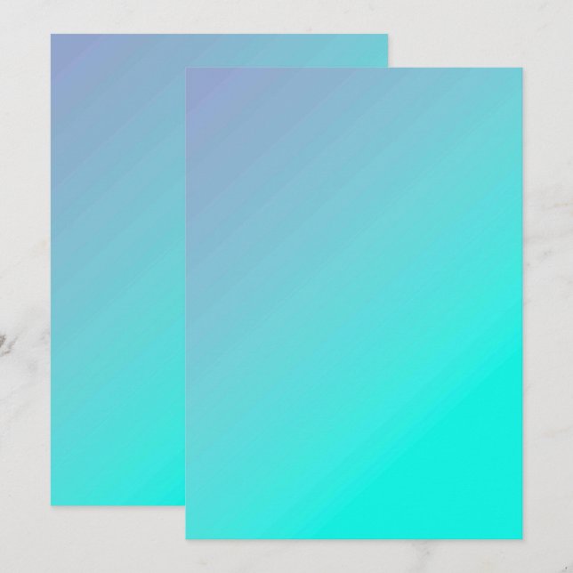 Karte für Einladungen in fester Farbe (Vorne/Hinten)