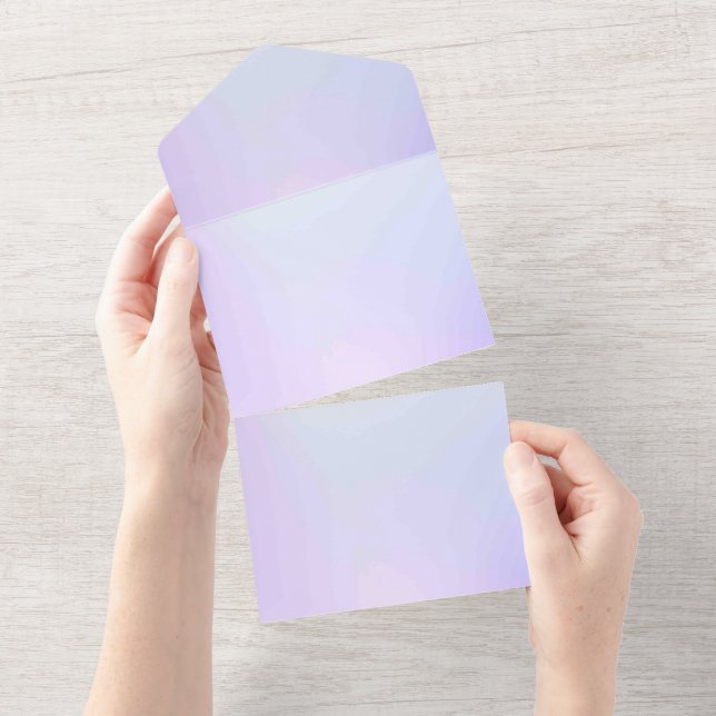 Karte für Einladungen in fester Farbe (Abreißen)