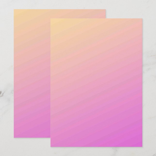 Karte für Einladungen in fester Farbe (Vorne/Hinten)