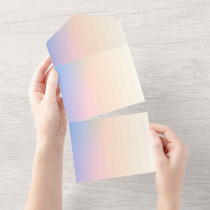 Karte für Einladungen in fester Farbe
