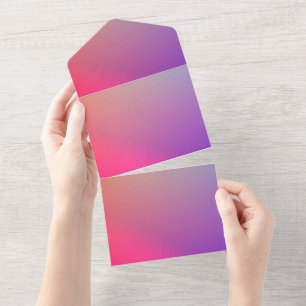 Karte für Einladungen in fester Farbe