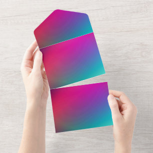 Karte für Einladungen in fester Farbe