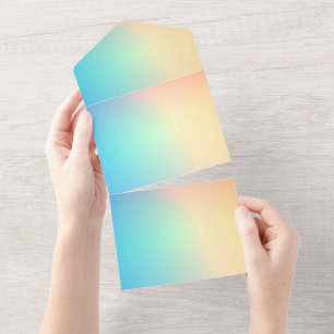 Karte für Einladungen in fester Farbe