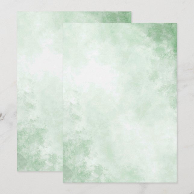 Karte für Einladungen in fester Farbe (Vorne/Hinten)