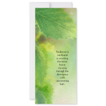 Karte für Ermutigung und Inspiration.