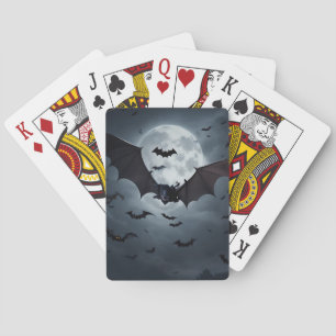 Karte für Halloween-Party Spielkarten