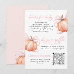 Karte für Little Pumpkin Baby Shower Umschlag