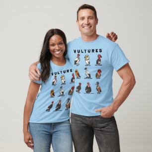 Karte Geier der Welt T-Shirt