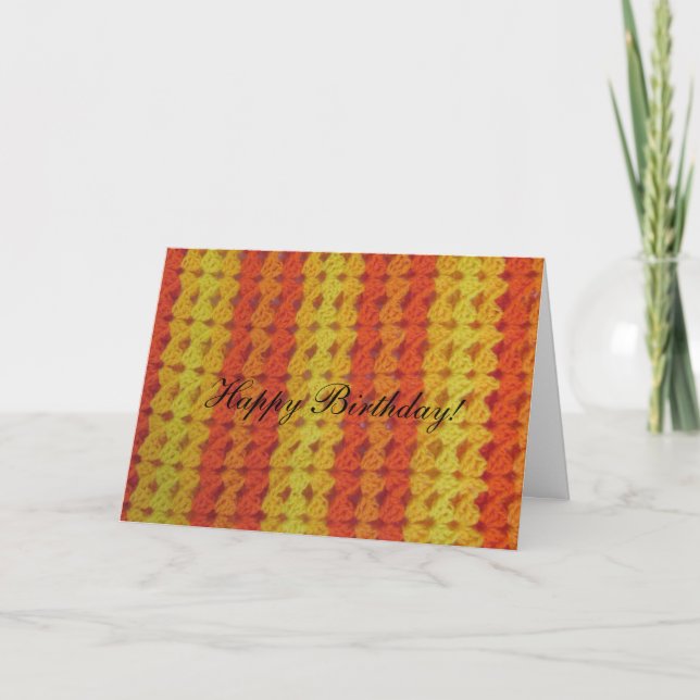 Karte - Gruß - Warmherzige Wünsche (Vorderseite)