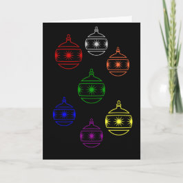 Karte - Gruß - Weihnachtsbaumschmuck