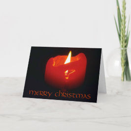 Karte - Gruß - Weihnachtskerze