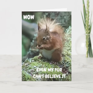 KARTE "GUT-BYE UND VIEL GLÜCK FEHLEN SIE"