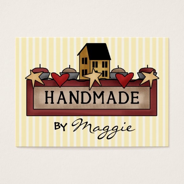 Karte "Handmade by" - SRF (Vorderseite)