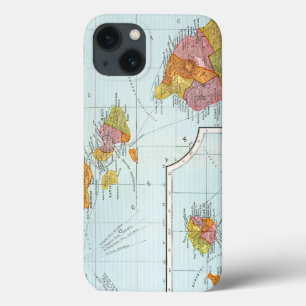 Karte: Hawaii, 1905 iPhone 13 Hülle