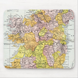 KARTE: IRLAND, c1890 Mousepad