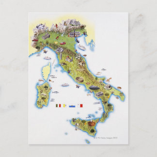 Karte Italiens