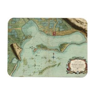 KARTE: JAMAIKA, 1756 MAGNET