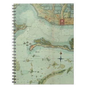 KARTE: JAMAIKA, 1756 NOTIZBLOCK