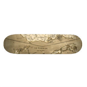 KARTE: JAMAIKA, 1767 SKATEBOARD