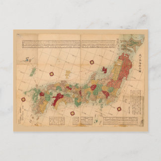 Karte Japans (1864)