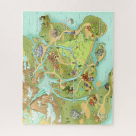 Karte jedes MMORPG-Puzzles Puzzle